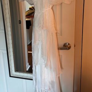 NT by Amati white linen dress